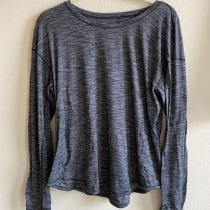 Lulu Lemon Navy Blue Top